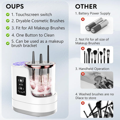 3 in 1 Electric Makeup Brush Cleaner