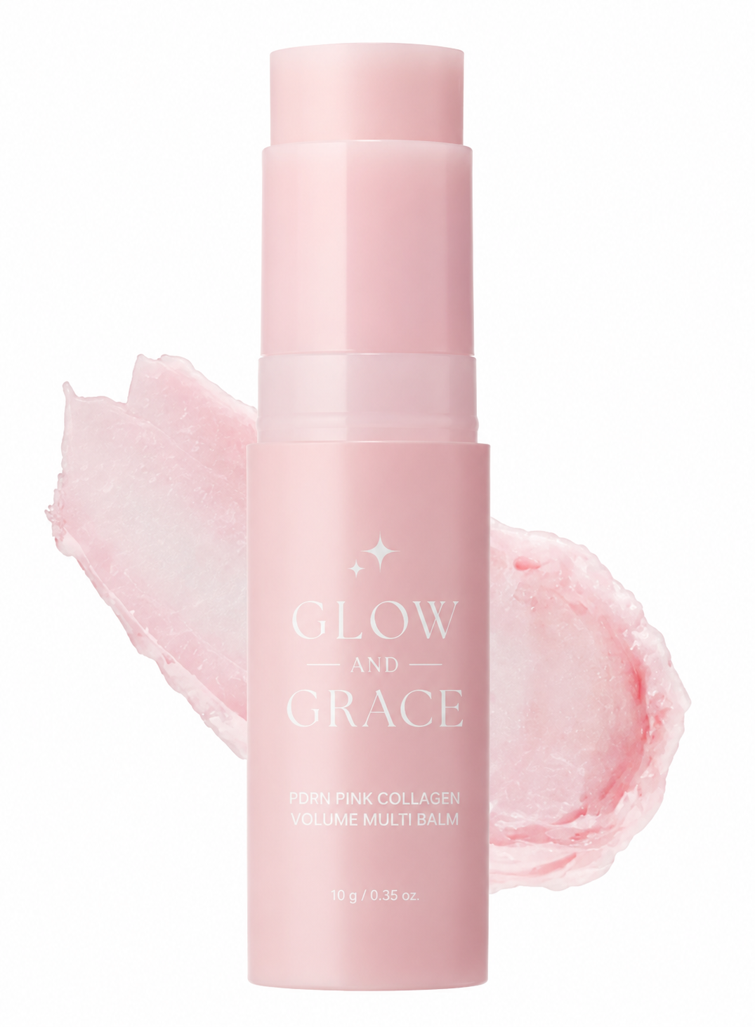 Glow & Grace PDRN Pink Collagen Multi Balm Stick | Korean Glass Skin & Wrinkle Care
